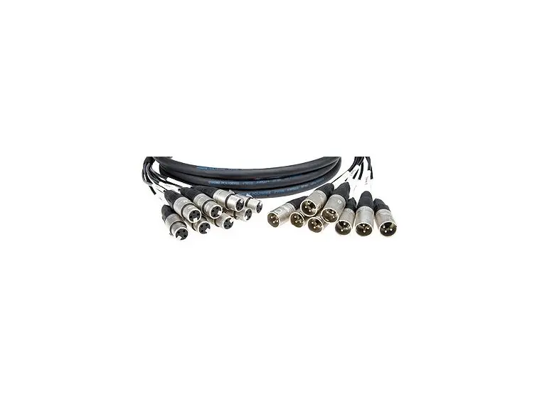 Klotz S08FM003 8 kanalers multikabel 3m Xlf female - Xlr male 